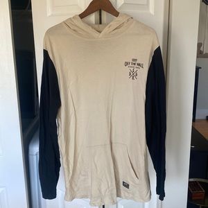 Vans OTW mens long sleeve shirt - hoodie size large